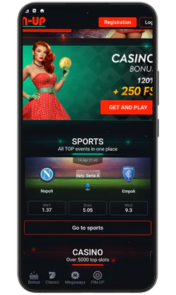 Главная страница Pin-Up Casino